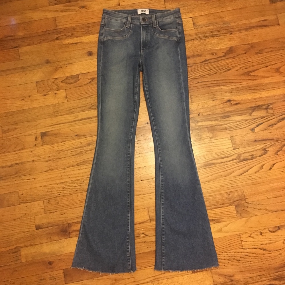 PAIGE High Rise Bell Canyon Jeans Size 28